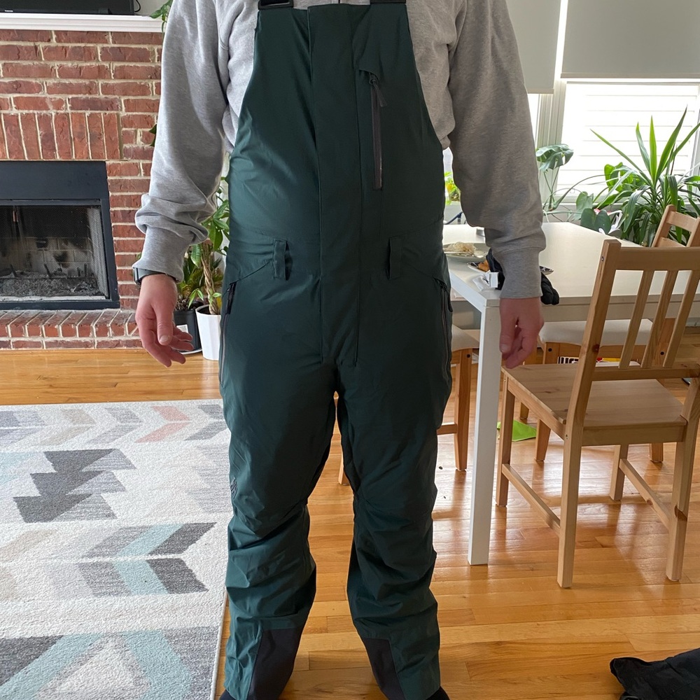 Dark Green Snow Bib Overalls ( hh legendary)